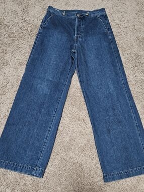 Gap Womens High Rise Wide Leg Jeans